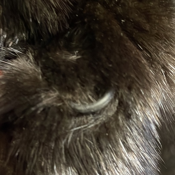 Vintage Genuine Mink Coat, Size L/XL - Picture 4 of 16